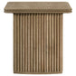 Adina 3-piece Wood Coffee Table Set Distressed Light Brown