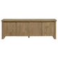 Adina 70-inch TV Stand Media Console Distressed Light Brown
