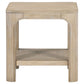 Solano 2-piece Square Coffee Table Set Weathered Mango