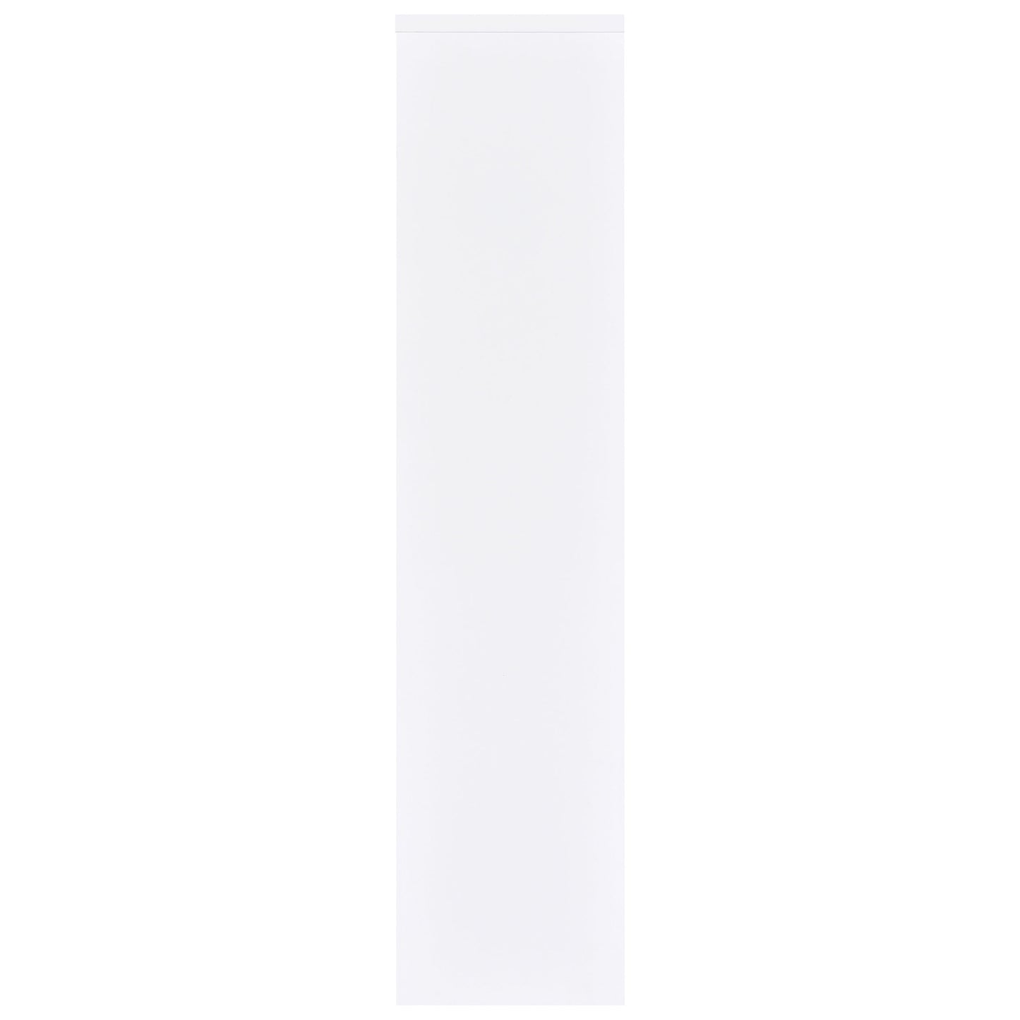 Laughlin 4-shelf Engineered Wood Media Tower White