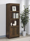 Laughlin 4-shelf Engineered Wood Media Tower Dark Pine