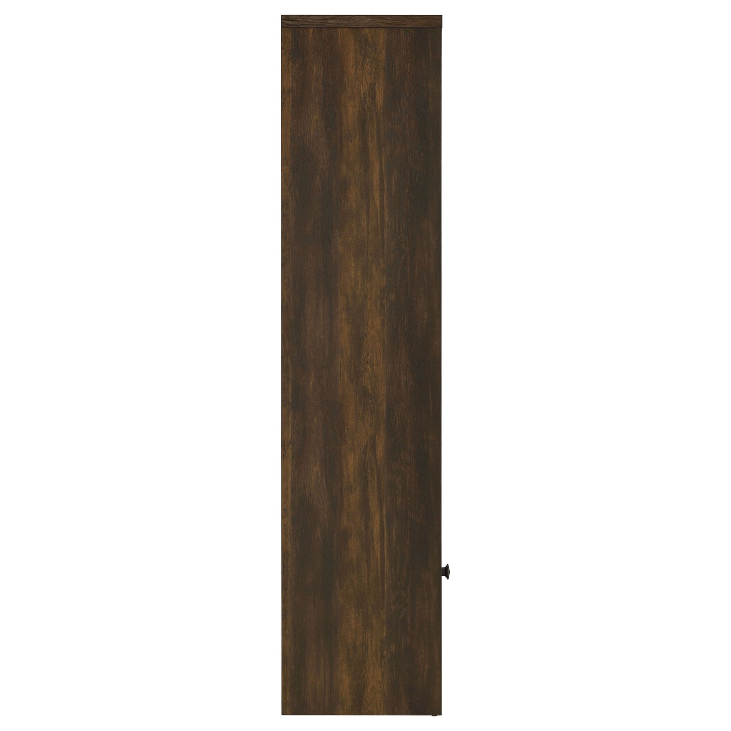Laughlin 4-shelf Engineered Wood Media Tower Dark Pine