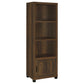 Sachin 3-piece 79-inch TV Entertainment Center Dark Pine