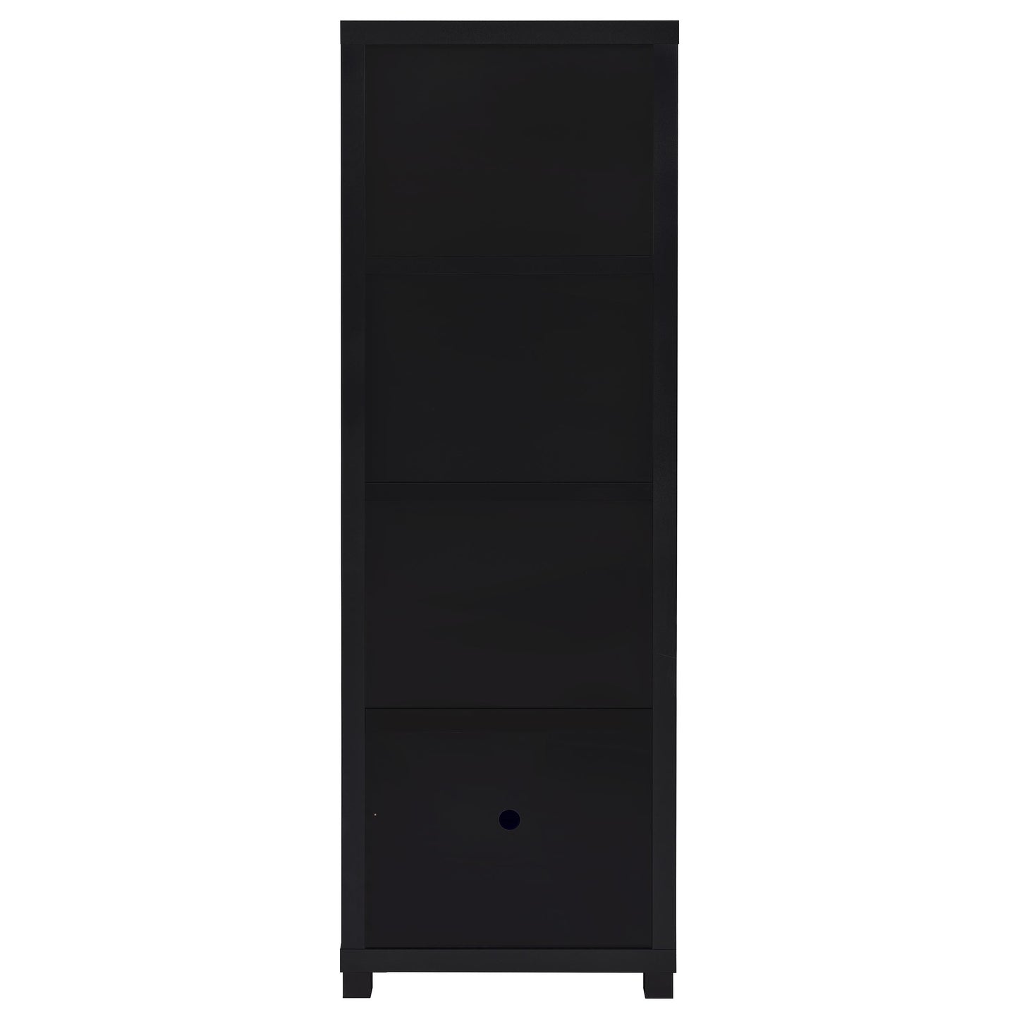 Sachin 3-piece Entertainment Center 79-inch TV Stand Black