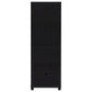 Sachin 3-piece Entertainment Center 79-inch TV Stand Black