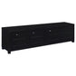 Sachin 3-piece Entertainment Center 79-inch TV Stand Black