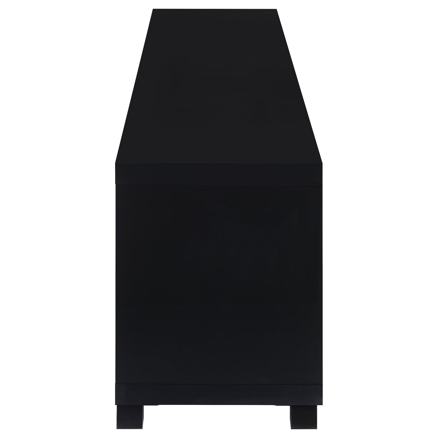 Sachin 3-piece Entertainment Center 79-inch TV Stand Black