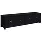 Sachin 3-piece Entertainment Center 79-inch TV Stand Black