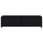 Sachin 3-piece Entertainment Center 79-inch TV Stand Black