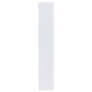 Theo 71-inch 6-shelf Bookshelf White