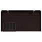 Halston 47-inch 2-drawer Office Desk with Cabinet Cappuccino