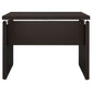 Skylar 83-inch L-Shaped Office Computer Desk Cappuccino