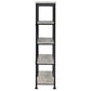 Analiese 63-inch 4-shelf Bookshelf Grey Driftwood