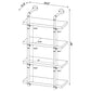 Elmcrest 24-inch 4-shelf Wall Bookshelf Rustic Oak
