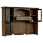 Hartshill 2-door Hutch with Shelves Burnished Oak