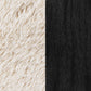 Fitzroy Faux Fur Upholstered Chair Solid Wood Arms Latte