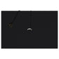 Carrillo LED 4-Shelf Glass Curio Display Cabinet Black