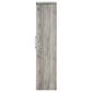Alejo 2-door Engineered Wood Tall Cabinet Grey Driftwood