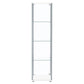 Bellatrix 3-shelf Clear Glass Curio Cabinet White
