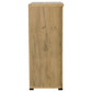 Bristol 6-shelf Engineered Wood Shoe Cabinet Golden Oak