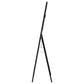 Windrose 28 x 67 Inch Tempered LED Standing Mirror Black