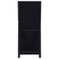 Windrose 28 x 67 Inch Tempered LED Standing Mirror Black