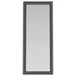 Windrose 28 x 67 Inch Tempered LED Standing Mirror Black