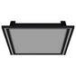 Windrose 28 x 67 Inch Tempered LED Standing Mirror Black