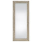 Cadence Tempered Glass Full Length Mirror Grey Washed Oak
