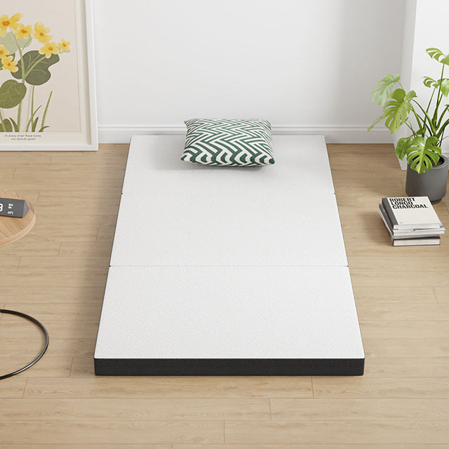 Hollyhock - 3" Twin Tri-Fold Memory Foam Topper