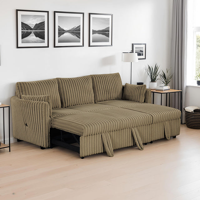 Denholme - Sectional w/ Pull Out