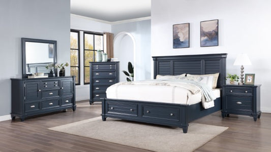 Manzanillo - 4 Pc Queen Bedroom Set