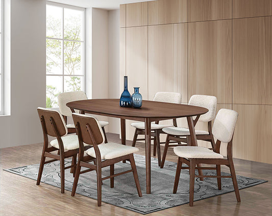 Uzwil - 7 Pc Dining Table Set