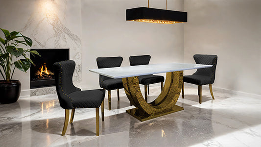 Portanova - 7 Pc Dining Table Set