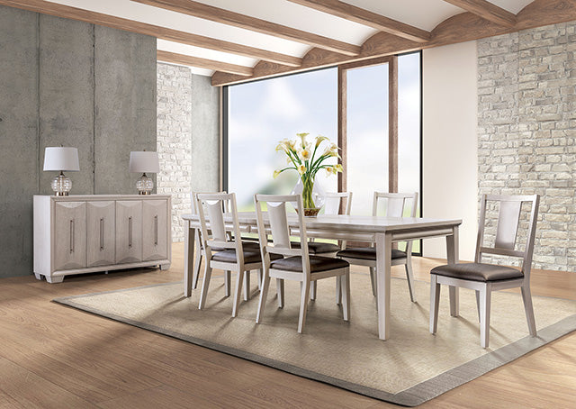 Hinwitz - 9 Pc Dining Table Set