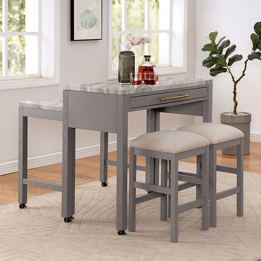 Whitehall - 5 Pc Counter Ht Table Set