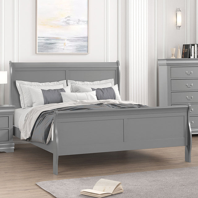 Louis Philippe - 5 Pc Queen Bedroom Set