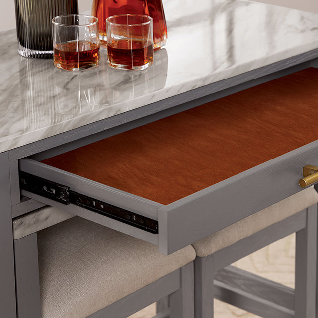 Whitehall - 3 Pc Counter Ht Table Set
