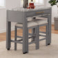 Whitehall - 3 Pc Counter Ht Table Set
