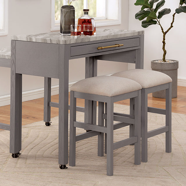 Whitehall - 5 Pc Counter Ht Table Set
