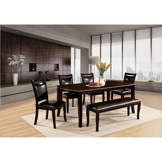 Woodside - 6 Pc Dining Table Set w/ Bench