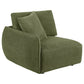 Elysia 6-piece Fabric Upholstered Modular Sectional Sofa Green
