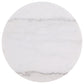 Jason 3-piece Round White Marble Coffee Table Set Greige