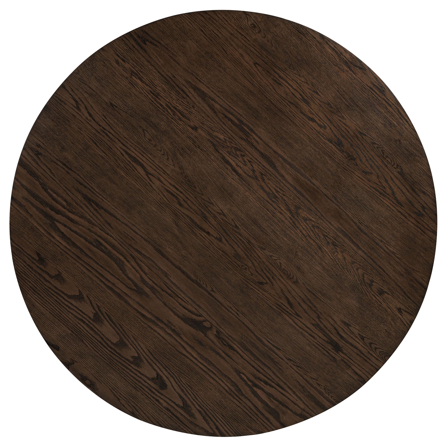 Ridgewell 5-piece Round Pedestal Dining Set Dark Oak