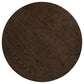 Ridgewell 5-piece Round Pedestal Dining Set Dark Oak