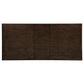 Ridgewell Rectangular Trestle Dining Table Dark Oak