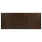 Ridgewell Rectangular Trestle Dining Table Dark Oak