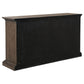 Ridgewell 2-drawer 4-door Dining Server Dark Oak