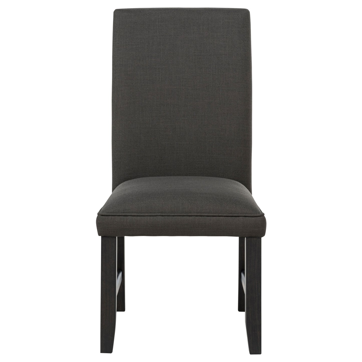 Berning Fabric Upholstered Parson Side Chair Charcoal (Set of 2)