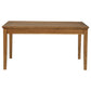 Atwood Rectangular Wood Dining Table Warm Brown